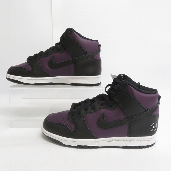 実際に弊社で買取させて頂いた【未使用】NIKE/ナイキ×FRAGMENT DESIGN/フラグメントデザイン DUNK HI/F ダンクハイ 北京 DJ0382-600/27の画像 3枚目
