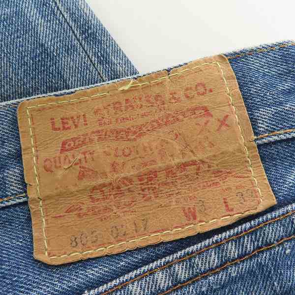 実際に弊社で買取させて頂いたLEVI'S/リーバイス 66前期 ヴィンテージ デニムパンツ TALONジップ スモールe 刻印8 /805-0217 /30の画像 2枚目