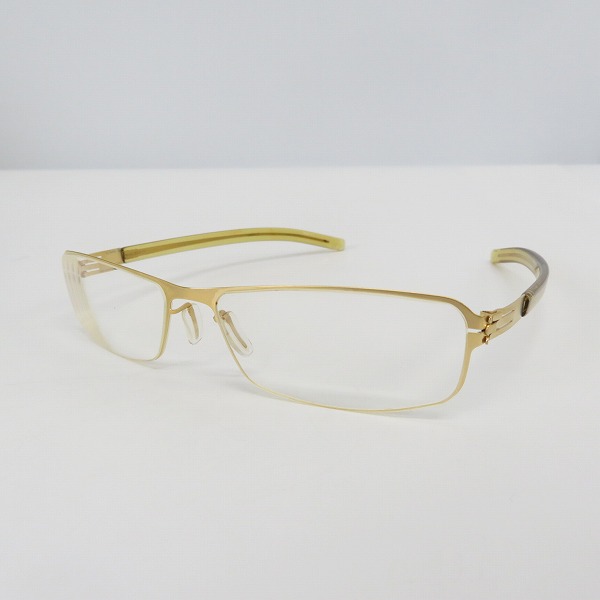 実際に弊社で買取させて頂いたic! berlin/アイシーベルリン heringsdorf アイウェア/メガネ 863424