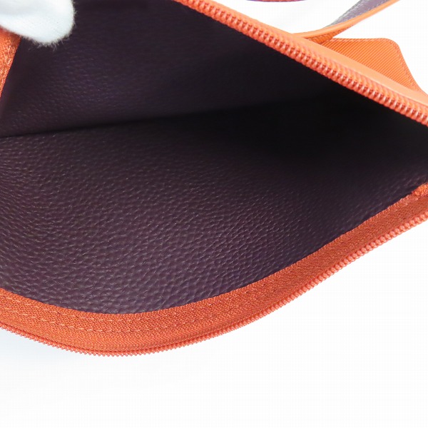 実際に弊社で買取させて頂いたLACOSTE/ラコステ ポーチ付き リバーシブル トートバッグの画像 6枚目