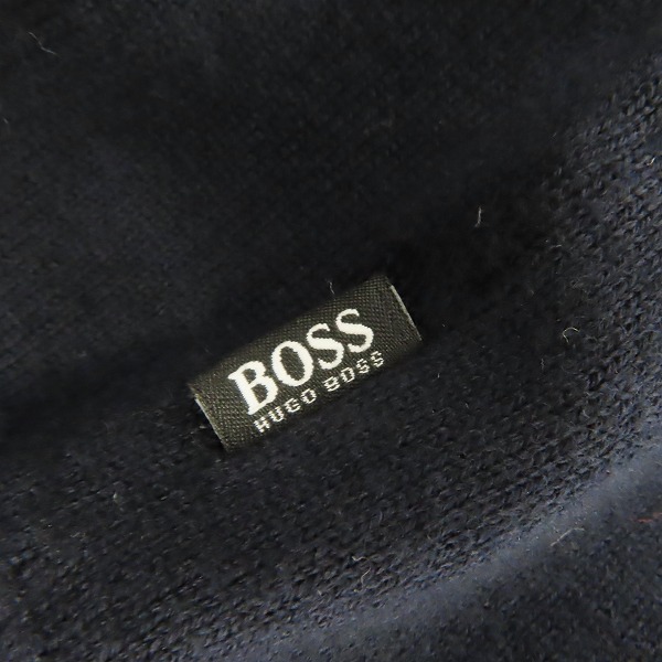 実際に弊社で買取させて頂いたHUGO BOSS/ヒューゴボス フルジップパーカー ネイビー/Lの画像 4枚目