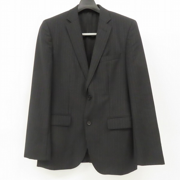 実際に弊社で買取させて頂いたHUGO BOSS/ヒューゴボス ストライプ柄 ウールテーラードジャケット 48