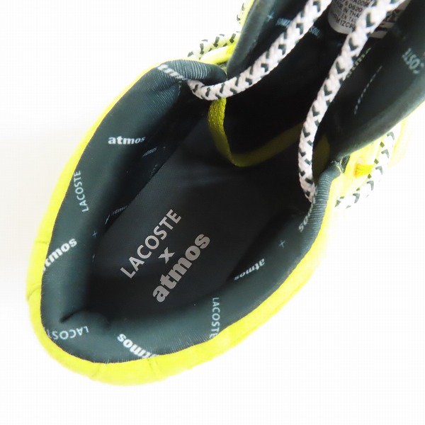 実際に弊社で買取させて頂いたLACOSTE×ATMOS/ラコステ×アトモス BALSA ATM 7-40SMA0098P1G SM00980 /40の画像 4枚目