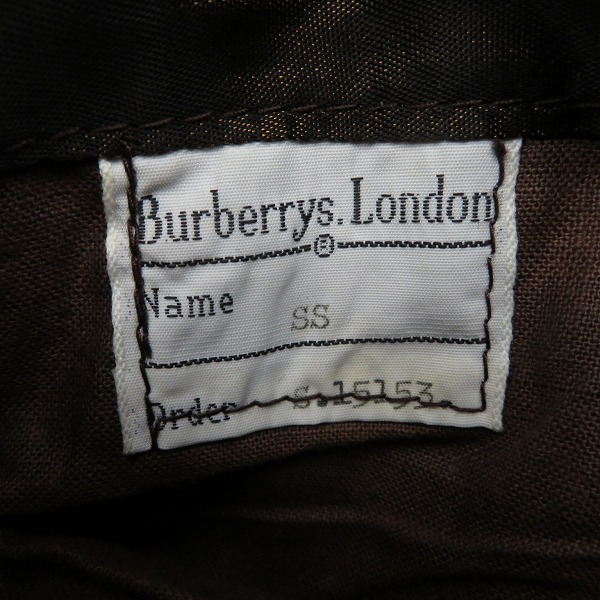 実際に弊社で買取させて頂いたBURBERRYS/バーバリーズ メルトン ウール コートの画像 3枚目