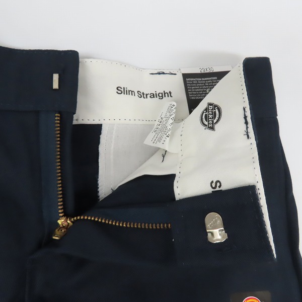 実際に弊社で買取させて頂いた(3)【未使用】Dickies/ディッキーズ ワークパンツ/チノパン ネイビー 29の画像 4枚目