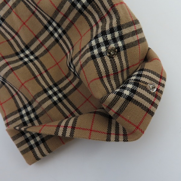 実際に弊社で買取させて頂いたBURBERRY BLUE LABEL/バーバリーブルーレーベル ノバチェック スラックス FQF41-501/40の画像 7枚目