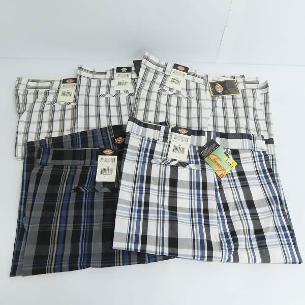 実際に弊社で買取させて頂いた【おまとめ品】Dickies/ディッキーズ MULTI USE POCKET SHORTS/マルチユーズ ポケット ショーツ/チェック柄 ハーフパンツ/38