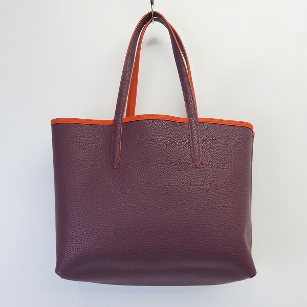 実際に弊社で買取させて頂いたLACOSTE/ラコステ ポーチ付き リバーシブル トートバッグの画像 3枚目