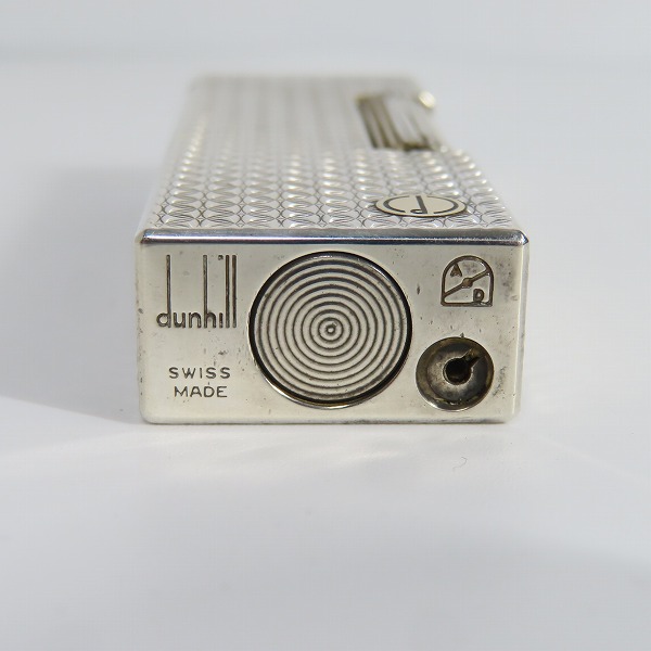 実際に弊社で買取させて頂いたdunhill/ダンヒル サイドローラー ダイヤカット ガスライター シルバーの画像 2枚目