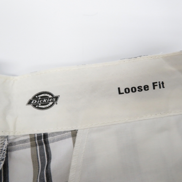 実際に弊社で買取させて頂いた【おまとめ品】Dickies/ディッキーズ MULTI USE POCKET SHORTS/マルチユーズ ポケット ショーツ/チェック柄 ハーフパンツ/34の画像 1枚目