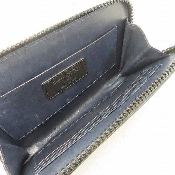実際に弊社で買取させて頂いたJimmy Choo/ジミーチュウ スタースタッズ クラッチバッグの画像 4枚目