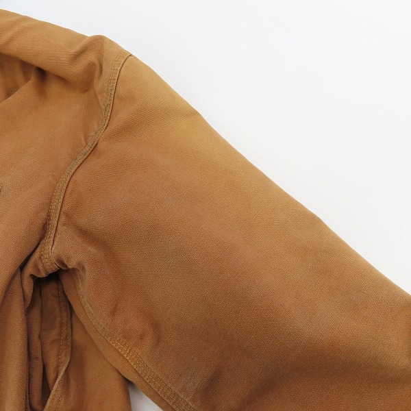 実際に弊社で買取させて頂いたCarhartt/カーハート 40〜50s/40～50年代 2色タグ ヴィンテージ ダック地 カバーオール/ワークジャケット の画像 5枚目