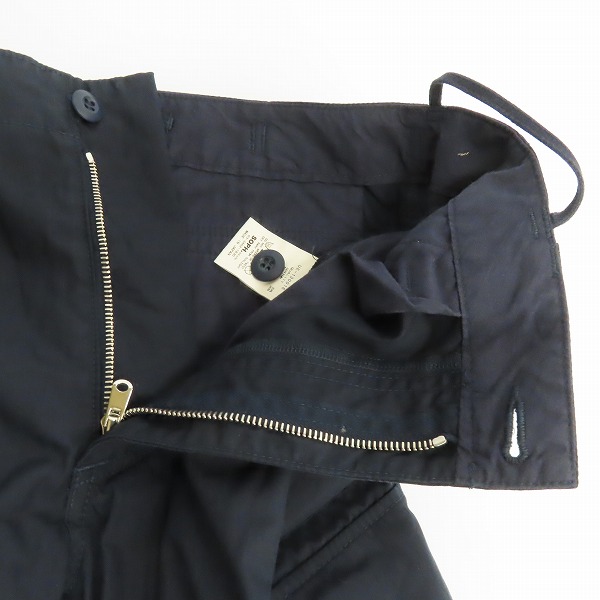 実際に弊社で買取させて頂いたuniform experiment/ユニフォームエクスペリメント カーゴパンツ/ワークパンツ ネイビー UE-130016/2の画像 4枚目