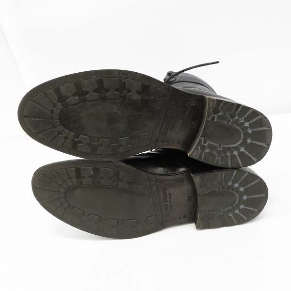 実際に弊社で買取させて頂いたGIORGIO ARMANI/ジョルジオアルマーニ レザーシューズ/ブーツ/42の画像 2枚目
