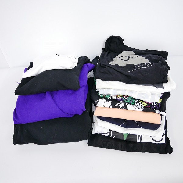 実際に弊社で買取させて頂いた【おまとめ品】マークゴンザレス/ユニクロ×カウズ×ピーナッツ等 プルオーバーパーカー/プリントカットソーほかの画像 7枚目