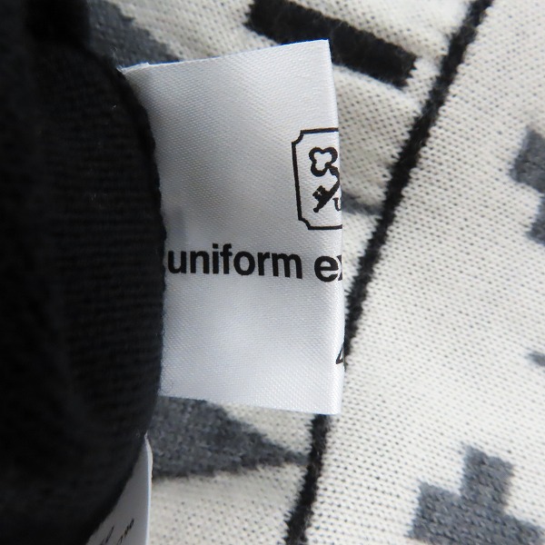 実際に弊社で買取させて頂いたuniform experiment/ユニフォームエクスペリメント FAIR ISLE CREWNECK KNIT クルーネックニット UE-212050の画像 2枚目