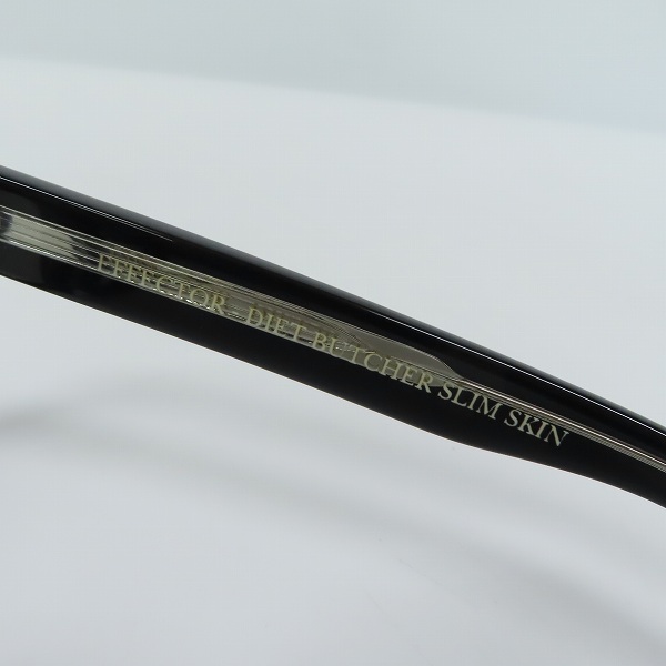 実際に弊社で買取させて頂いたEFFECTOR×DIET BUTCHER SLIM SKIN/エフェクター×ダイエットブッチャースリムスキン DIRT メガネフレームの画像 5枚目