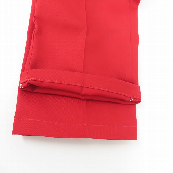 実際に弊社で買取させて頂いた【未使用】Dickies/ディッキーズ ワークパンツ/チノパン/レッド/ 30の画像 7枚目