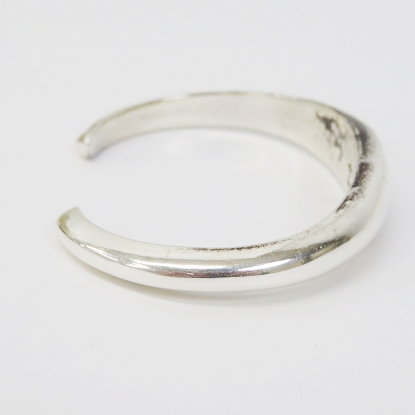 実際に弊社で買取させて頂いた【ギャラ付】FIRST ARROW'S/ファーストアローズ K18付 サークルセンターバングル BR-291の画像 4枚目