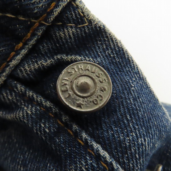 実際に弊社で買取させて頂いたLevis/リーバイス Aタイプ 501 刻印点々/Vステッチ ヴィンテージ デニムパンツの画像 7枚目