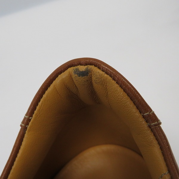 実際に弊社で買取させて頂いたBURBERRY/バーバリー レザー シューズ ブラウン BU1340/26の画像 7枚目