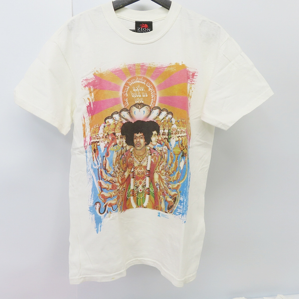 実際に弊社で買取させて頂いた【おまとめ5点】THE CRAMPS/ザ クランプス Jimi Hendrix/ジミ ヘンドリックス バンドTシャツ/バンTの画像 4枚目