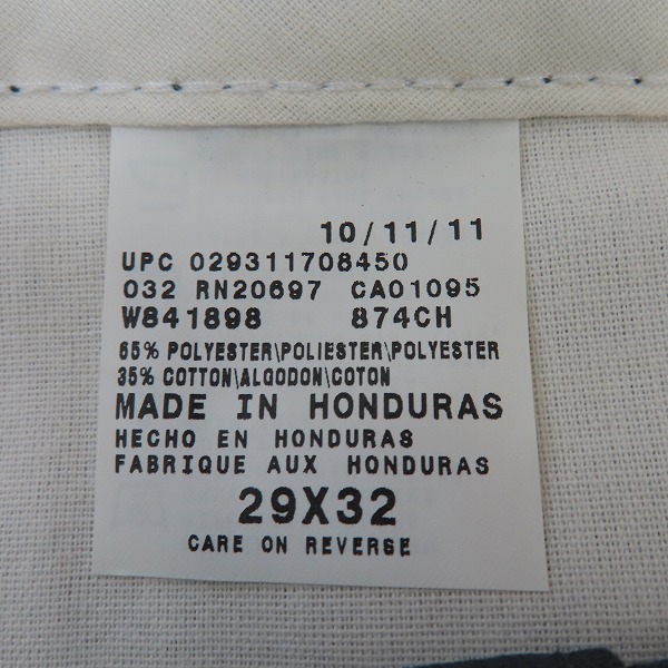 実際に弊社で買取させて頂いた【未使用】Dickies/ディッキーズ ワークパンツ/チノパン/グレー/ 29の画像 3枚目