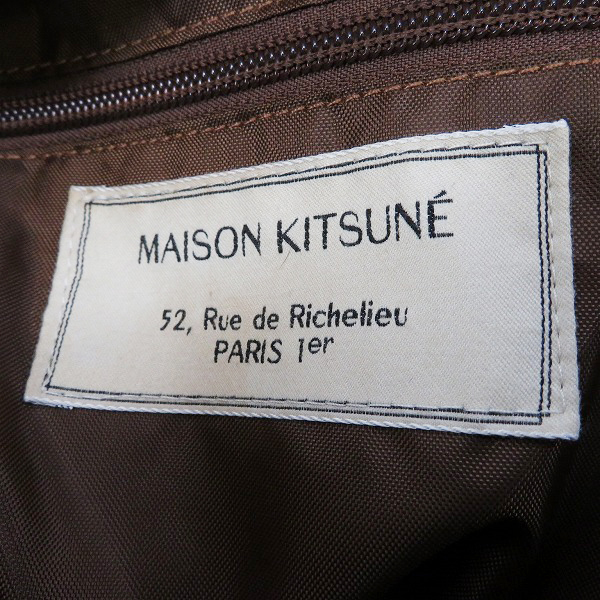 実際に弊社で買取させて頂いたMAISON KITSUNE×EASTPAK /メゾンキツネ×イーストパック トートバッグ カモフラ柄の画像 5枚目