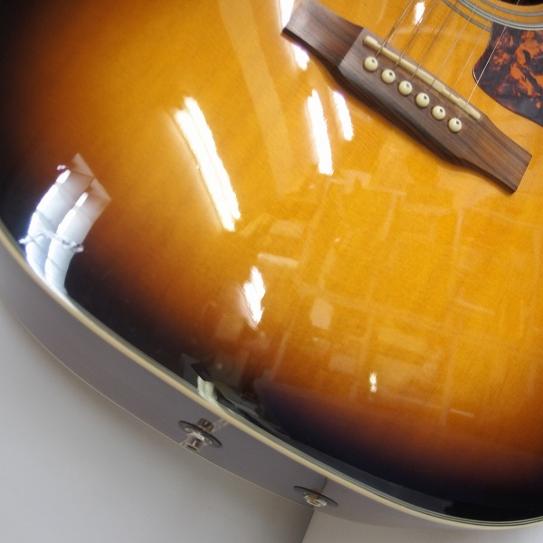 実際に弊社で買取させて頂いた★Epiphone/エピフォン Masterbilt DR-500MCE/VS エレアコ/アコースティックギター ソフトケース付の画像 6枚目