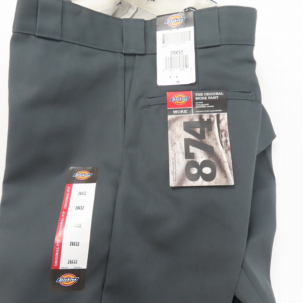実際に弊社で買取させて頂いた【未使用】Dickies/ディッキーズ ワークパンツ/チノパン/グレー/ 29の画像 5枚目