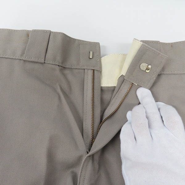 実際に弊社で買取させて頂いた【未使用】Dickies/ディッキーズ ワークパンツ/チノパン/グレー/ 28の画像 6枚目