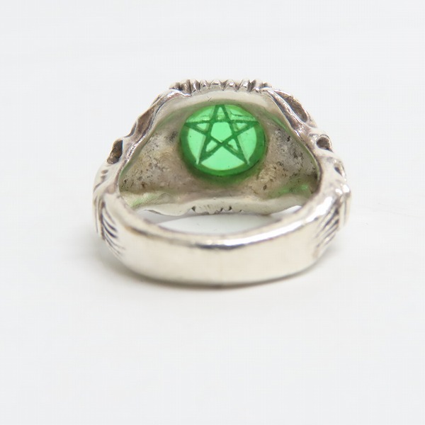 実際に弊社で買取させて頂いたALEX STREETER/アレックスストリーター  ベイビー デビル ハート リング/8号の画像 3枚目