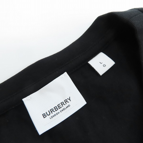 実際に弊社で買取させて頂いた【JPタグ】BURBERRY London England/バーバリーロンドン イングランド モノグラムモチーフ コットンTシャツ/Lの画像 2枚目