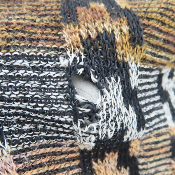 実際に弊社で買取させて頂いたJHANE BARNES/ジェーンバーンズ ヴィンテージ 総柄 ニット セーター/M/XL/2点セットの画像 3枚目