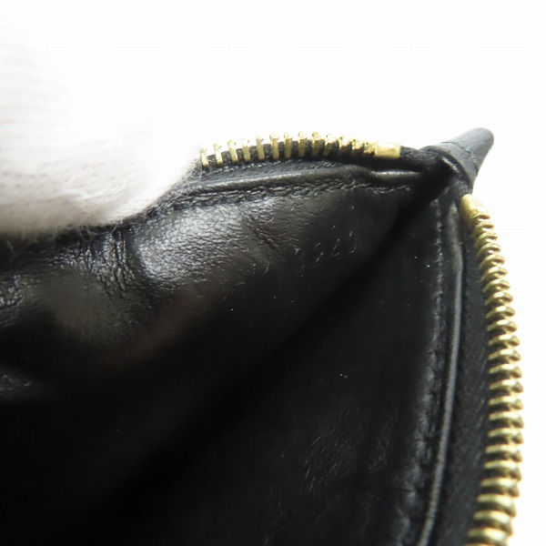 実際に弊社で買取させて頂いたCELINE/セリーヌ コンパクト レザー ジップドカードホルダー/コインケースの画像 6枚目