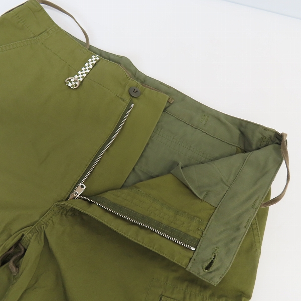 実際に弊社で買取させて頂いたuniform experiment/ユニフォームエクスペリメント カーゴパンツ/ワークパンツ オリーブグリーン系/3の画像 2枚目