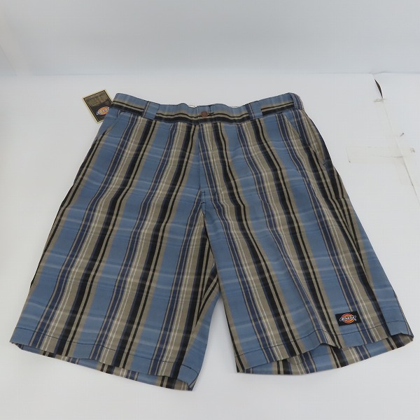 実際に弊社で買取させて頂いた【おまとめ品】Dickies/ディッキーズ MULTI USE POCKET SHORTS/マルチユーズ ポケット ショーツ/チェック柄 ハーフパンツ/38の画像 5枚目