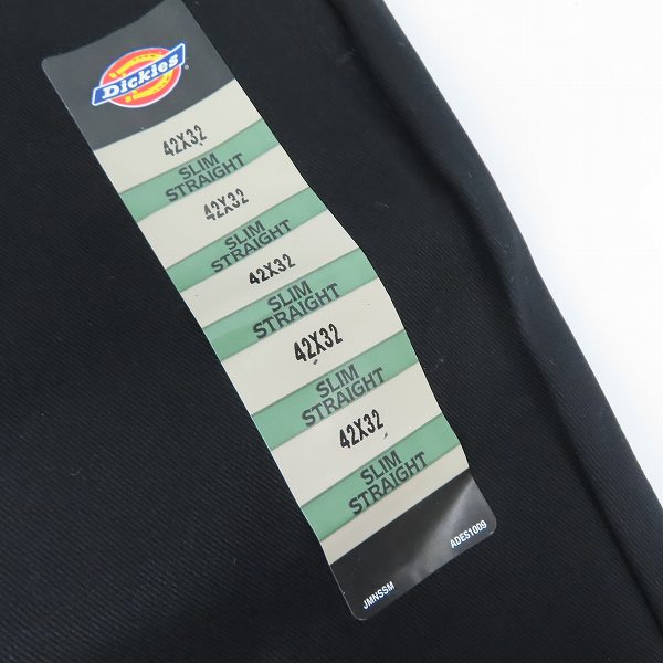 実際に弊社で買取させて頂いた(1)【未使用】Dickies/ディッキーズ ワークパンツ/チノパン ブラック WP873BK/42の画像 5枚目