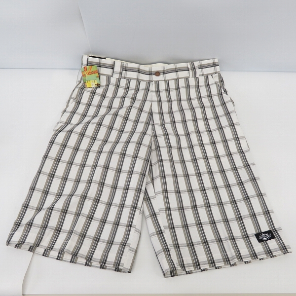 実際に弊社で買取させて頂いた【おまとめ品】Dickies/ディッキーズ MULTI USE POCKET SHORTS/マルチユーズ ポケット ショーツ/チェック柄 ハーフパンツ/34の画像 5枚目