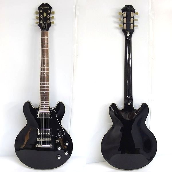 実際に弊社で買取させて頂いた★Epiphone/エピフォン ES-339 Dot EB/Ebony セミアコ/エレキギター コイルタップ搭載 ソフトケース付の画像 1枚目