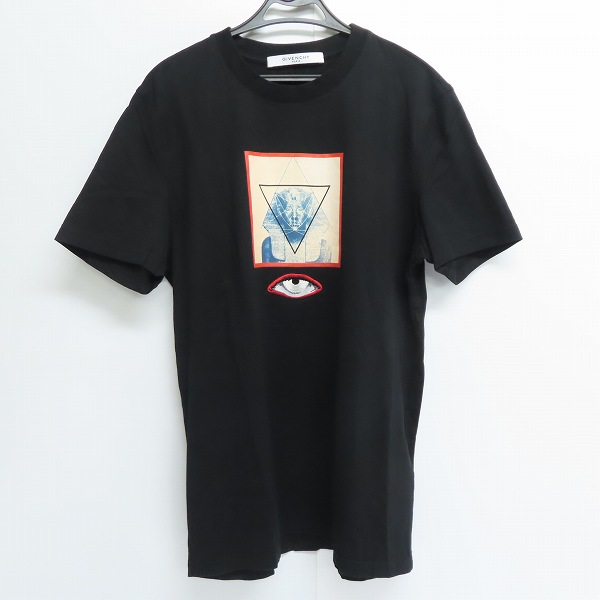 実際に弊社で買取させて頂いたGIVENCHY/ジバンシィ EYE刺繍/スフィンクスプリント 半袖Ｔシャツ 17J 7141 651/XS