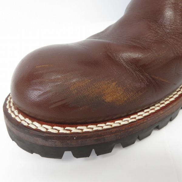 実際に弊社で買取させて頂いたTHE FLAT HEAD/フラットヘッド レザー エンジニアブーツ/26.0の画像 8枚目