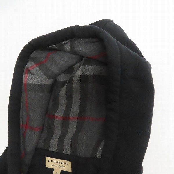実際に弊社で買取させて頂いたBURBERRY LONDON/バーバリーロンドン ノバチェック ジップアップパーカー /Mの画像 5枚目