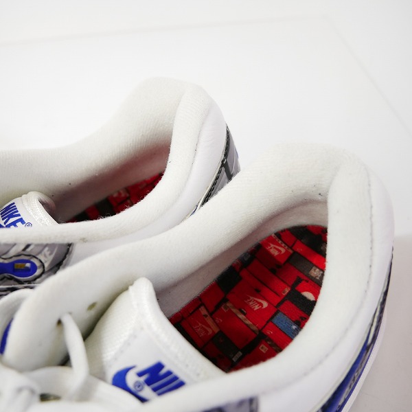 実際に弊社で買取させて頂いたNIKE×atmos/ナイキ×アトモス AIR MAX 1 PRNT/ エアマックス1 プリント 'WE LOVE NIKE' AQ0927-100/26.5の画像 4枚目