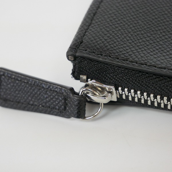 実際に弊社で買取させて頂いたUNITED ARROWS/ユナイテッドアローズ L字ファスナー クラッチバッグの画像 7枚目