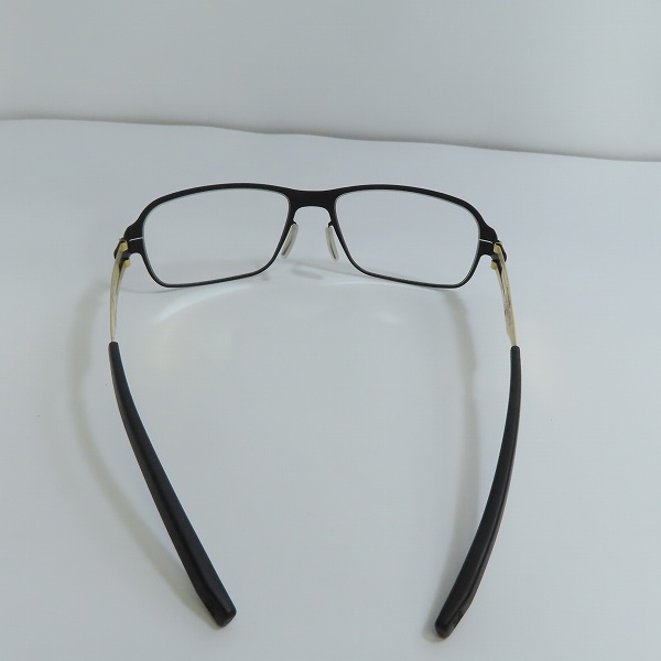 実際に弊社で買取させて頂いたic! berlin/アイシーベルリン 124 bollestr. メガネフレーム アイウェアの画像 3枚目