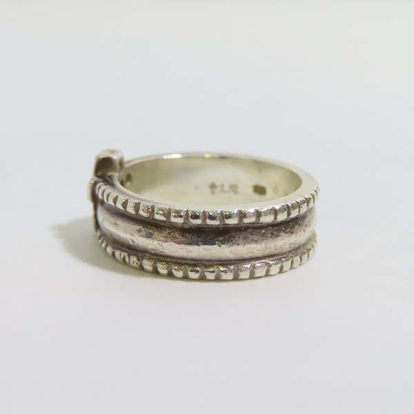 実際に弊社で買取させて頂いたLoree Rodkin/ローリーロドキン 6Pクリアストーン入り クロスリング/10号の画像 1枚目