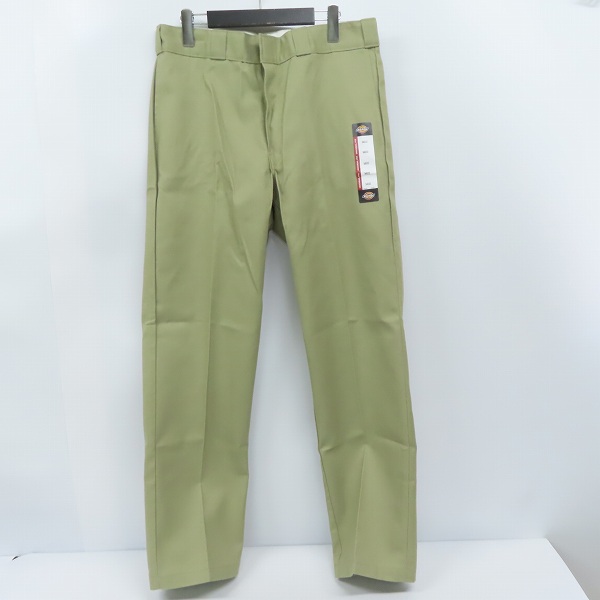 実際に弊社で買取させて頂いた(2)【未使用】Dickies/ディッキーズ ワークパンツ/チノパン カーキ 874KH/34
