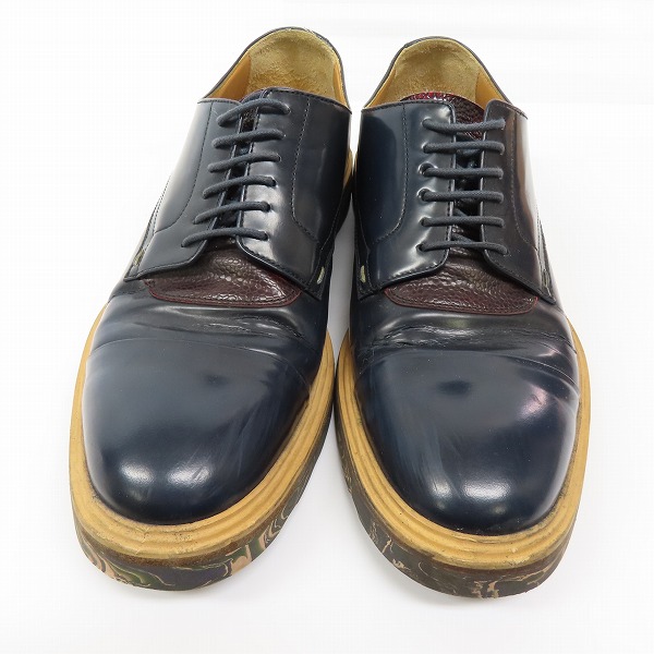 実際に弊社で買取させて頂いたPaul Smith/ポールスミス レザー シューズ/UK7