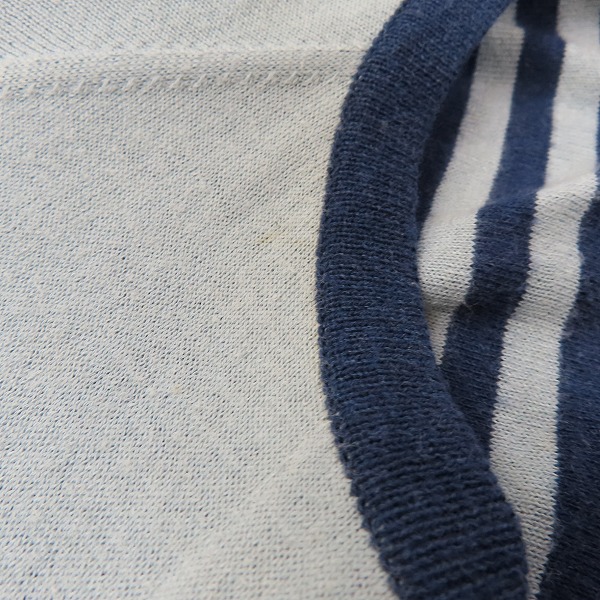 実際に弊社で買取させて頂いたuniform experiment×JOHNSMEDLEY/ユニフォームエクスペリメント×ジョンスメドレー ボーダー セーター UE-120118/Sの画像 7枚目
